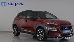 Hyundai Kauai 1.0 T-GDi Premium Pele/Tecido Vermelho de 2018