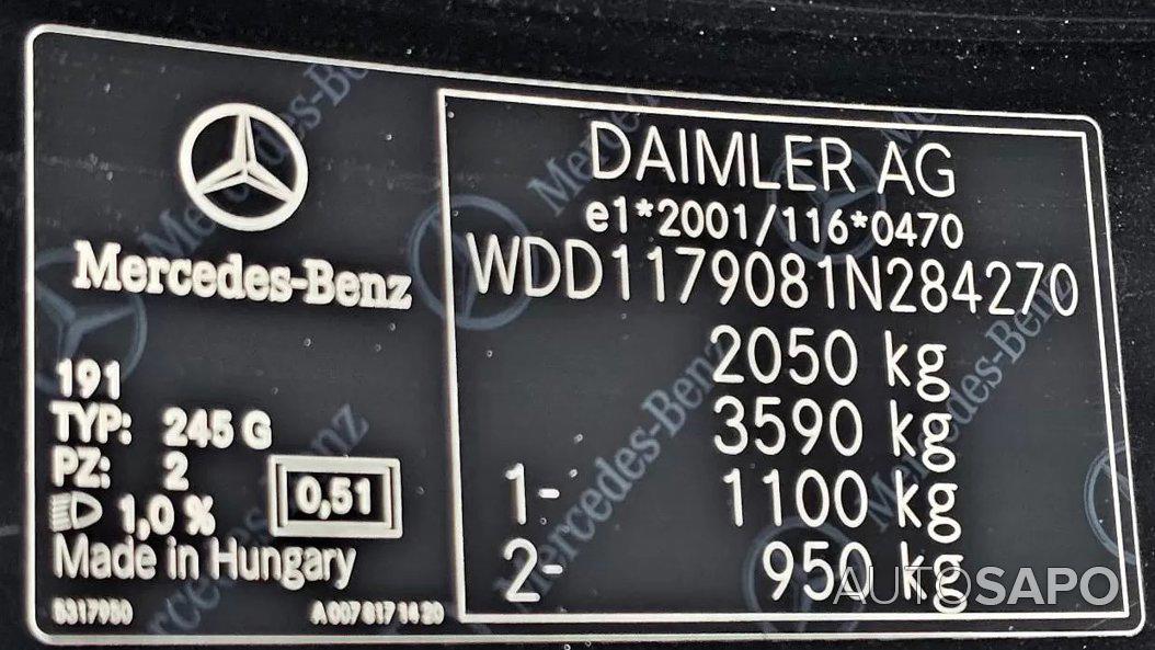 Mercedes-Benz Classe CLA 200 d Aut. de 2015