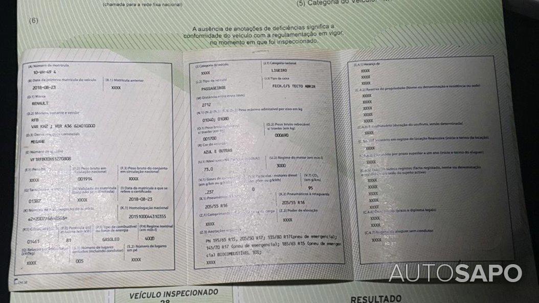 Renault Mégane de 2018