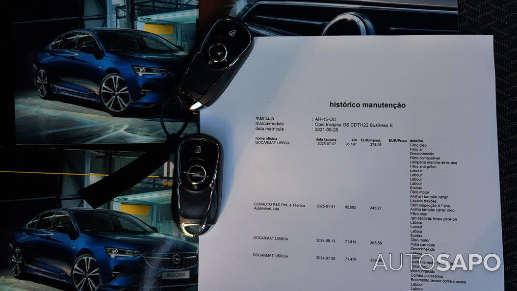 Opel Insignia 1.5 D GS Line de 2021