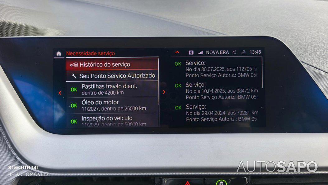 BMW Série 1 de 2020