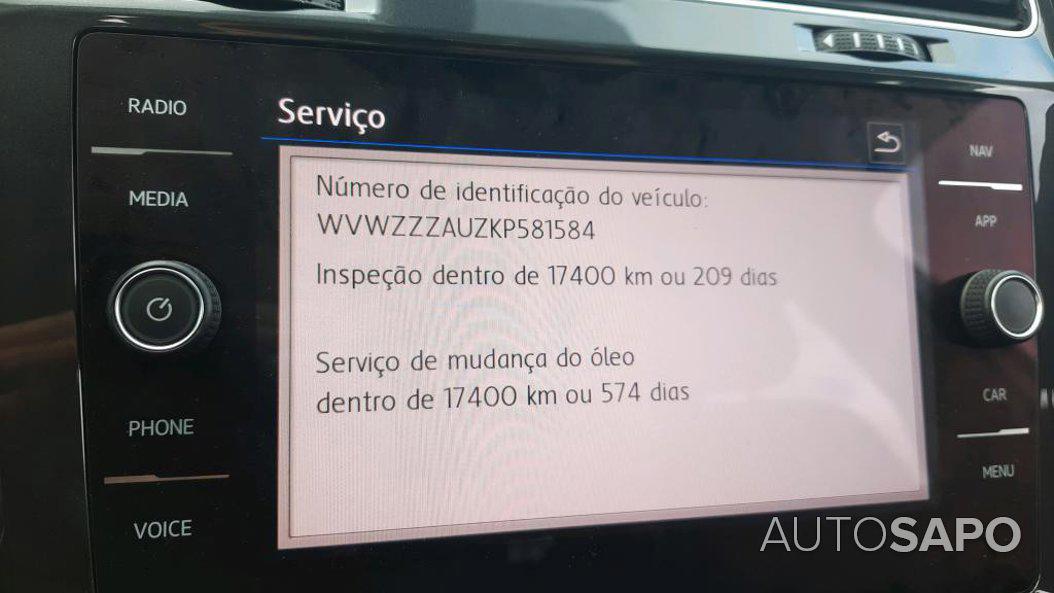 Volkswagen Golf de 2019