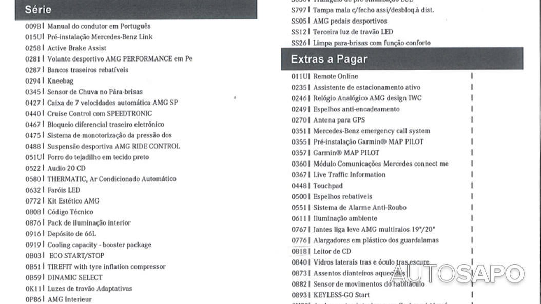 Mercedes-Benz Classe C 63 AMG S de 2018