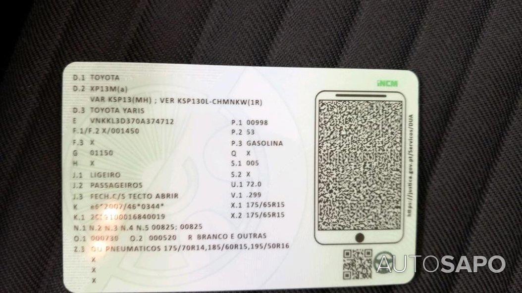 Toyota Yaris de 2020