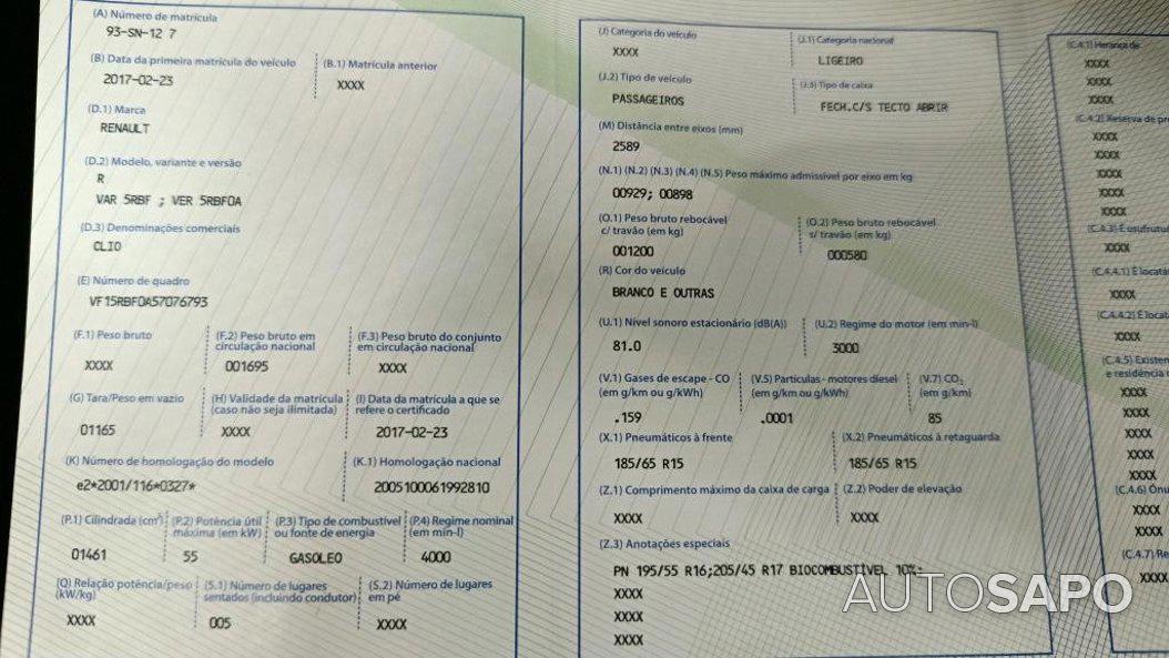 Renault Clio de 2017