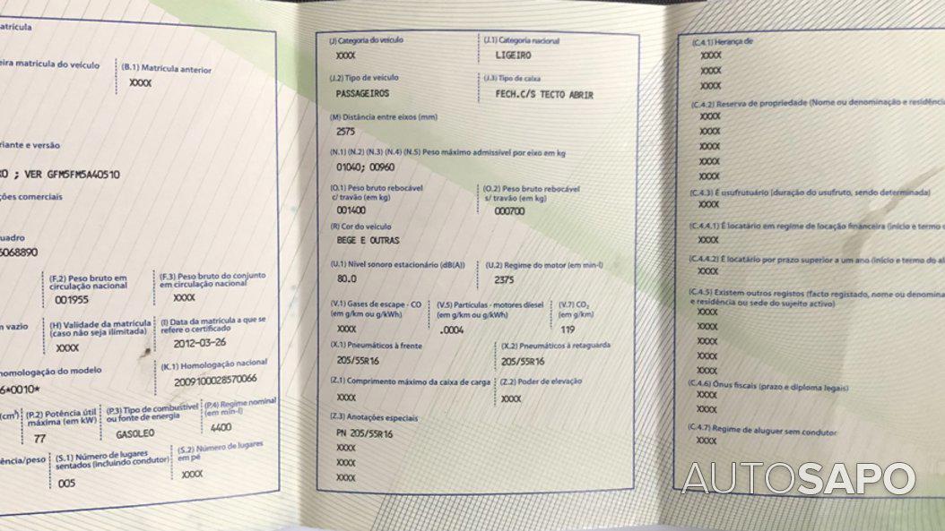 Skoda Yeti 1.6 TDi Greenline Experience de 2012