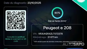Peugeot E-208 de 2020