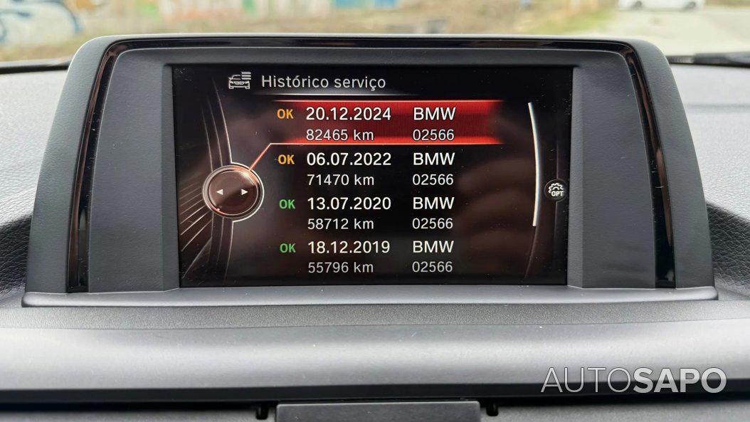 BMW Série 1 116 d Advantage Auto de 2015