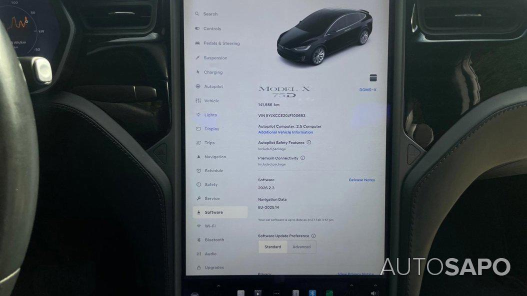 Tesla Model X 90D de 2018
