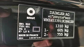 Smart Fortwo EQ Business Solution de 2019